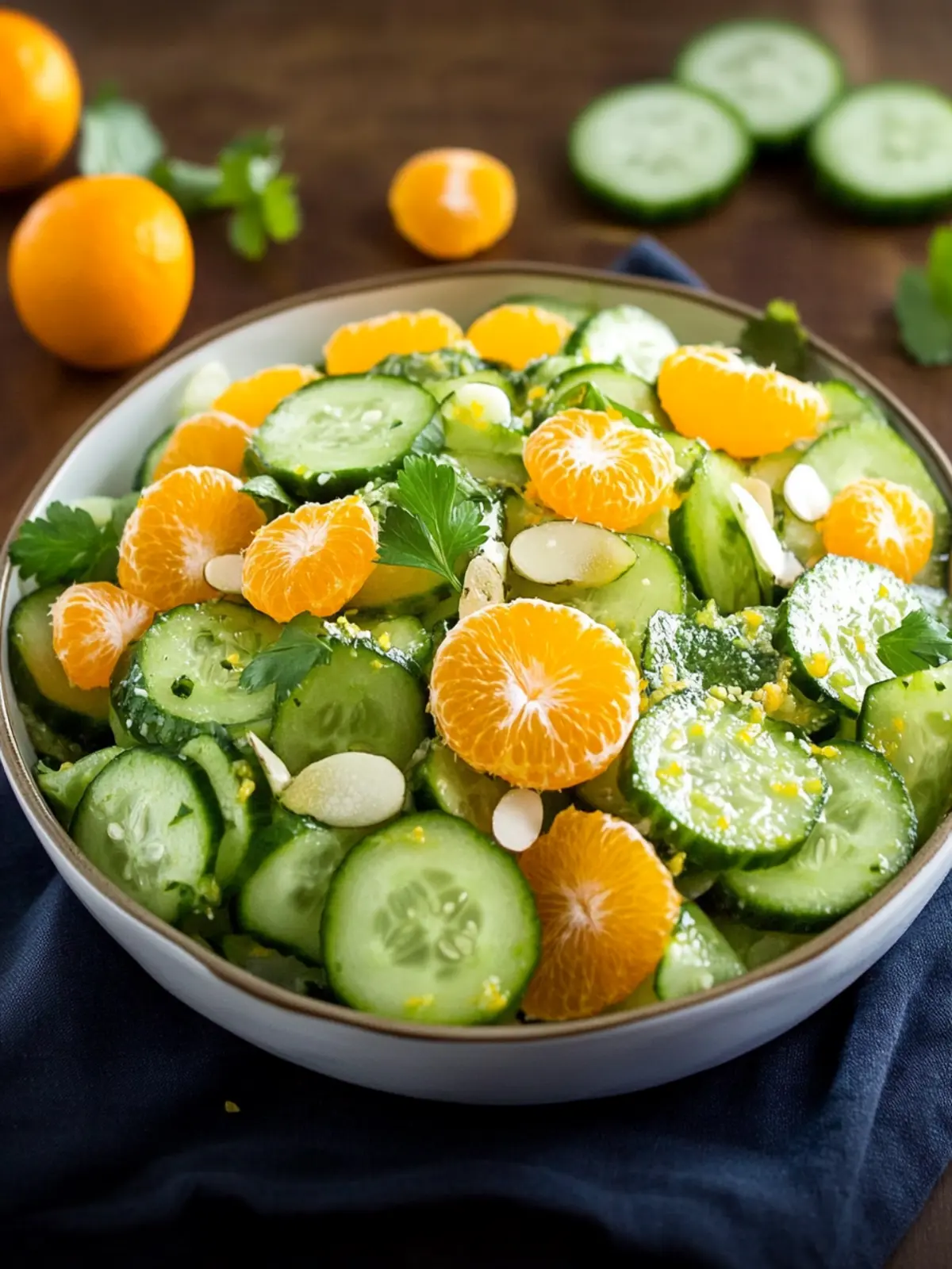 Vibrant Irish Flag Clementine Cucumber Salad for Fresh Flavors 2 Irish Flag Clementine Cucumber Salad