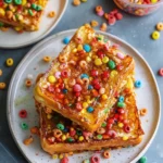 Crunchy French Toast with Fruity Pebbles for a Fun Breakfast 9 Crunchy French Toast with Fruity Pebbles