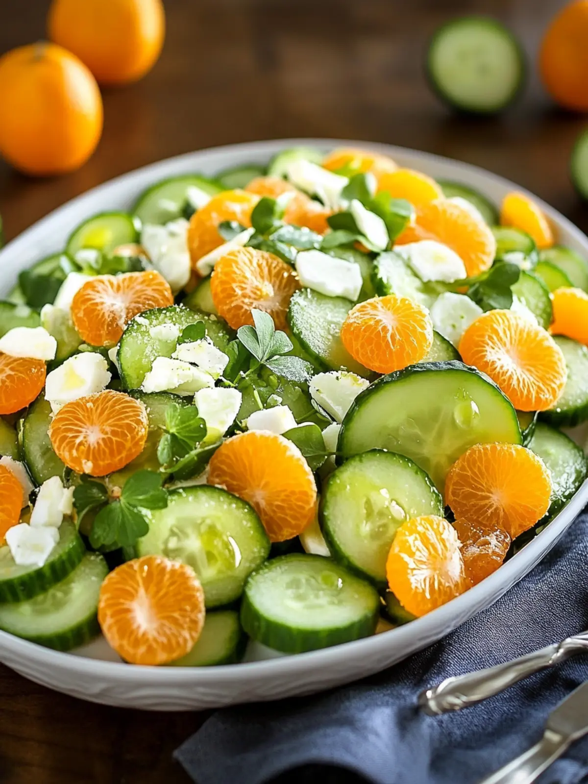 Vibrant Irish Flag Clementine Cucumber Salad for Fresh Flavors 4 Irish Flag Clementine Cucumber Salad
