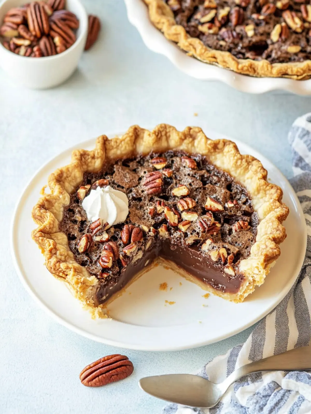 Decadent Chocolate Pecan Pie That Will Wow Your Guests 4 Chocolate Pecan Pie