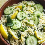Zesty Lemon Cucumber Couscous Salad for Fresh Summer Vibes 6 Lemon Cucumber Couscous Salad