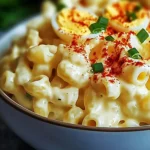 Deviled Egg Macaroni Salad: Creamy Twist for Your BBQ Spread 7 Deviled Egg Macaroni Salad