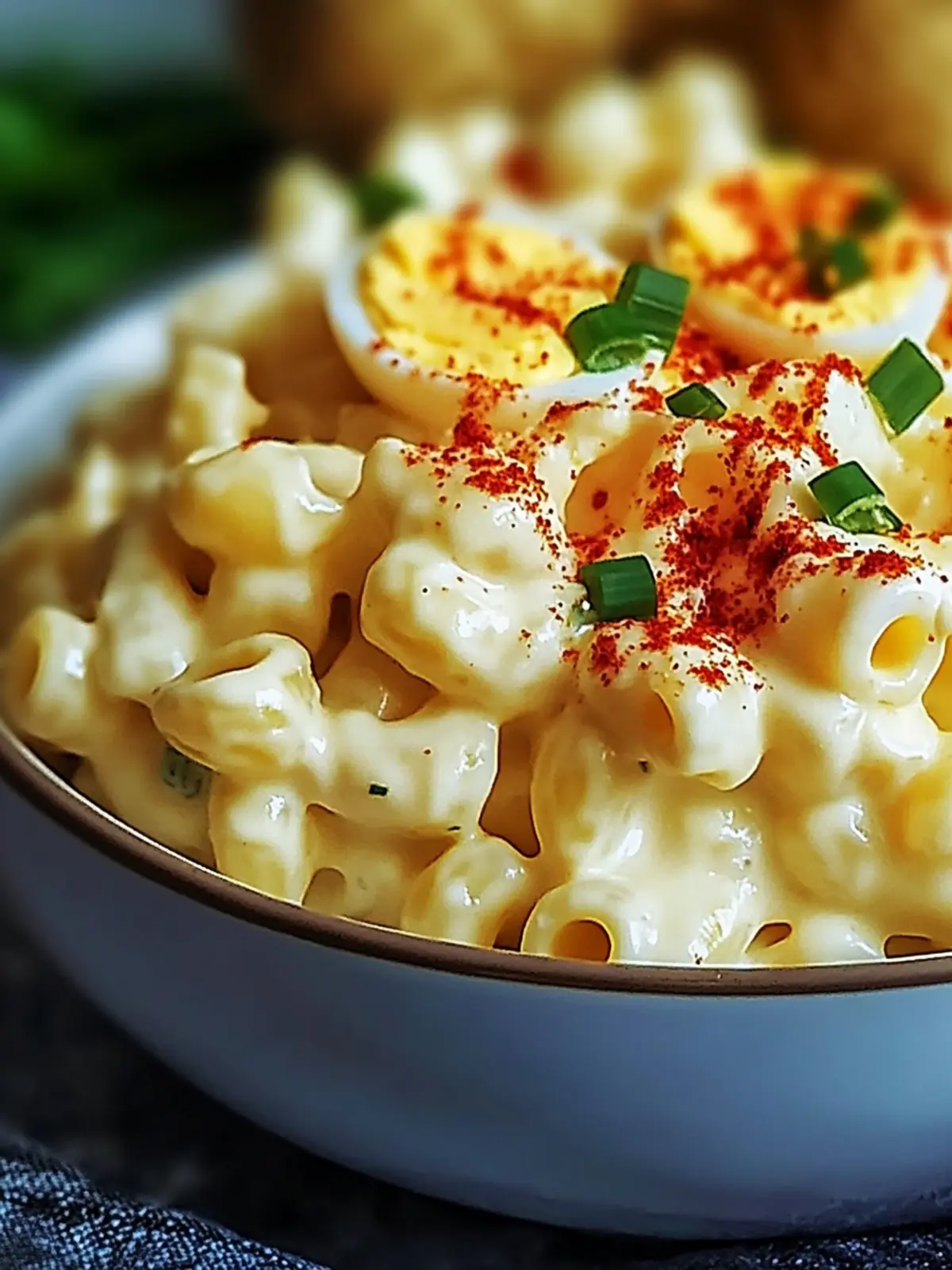 Deviled Egg Macaroni Salad: Creamy Twist for Your BBQ Spread 5 Deviled Egg Macaroni Salad