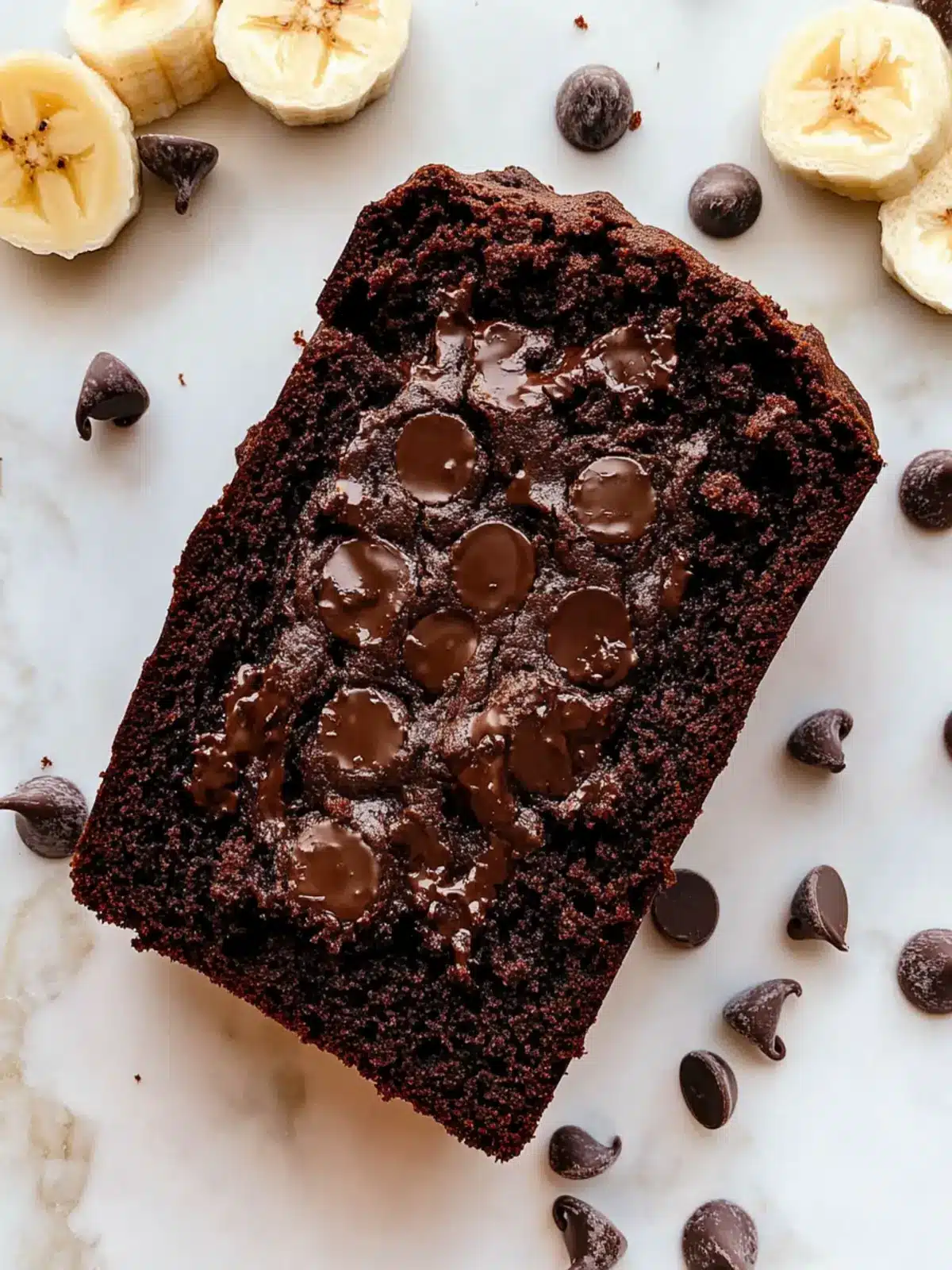 Decadent Double Chocolate Banana Bread for Sweet Cravings 5 Double Chocolate Banana Bread