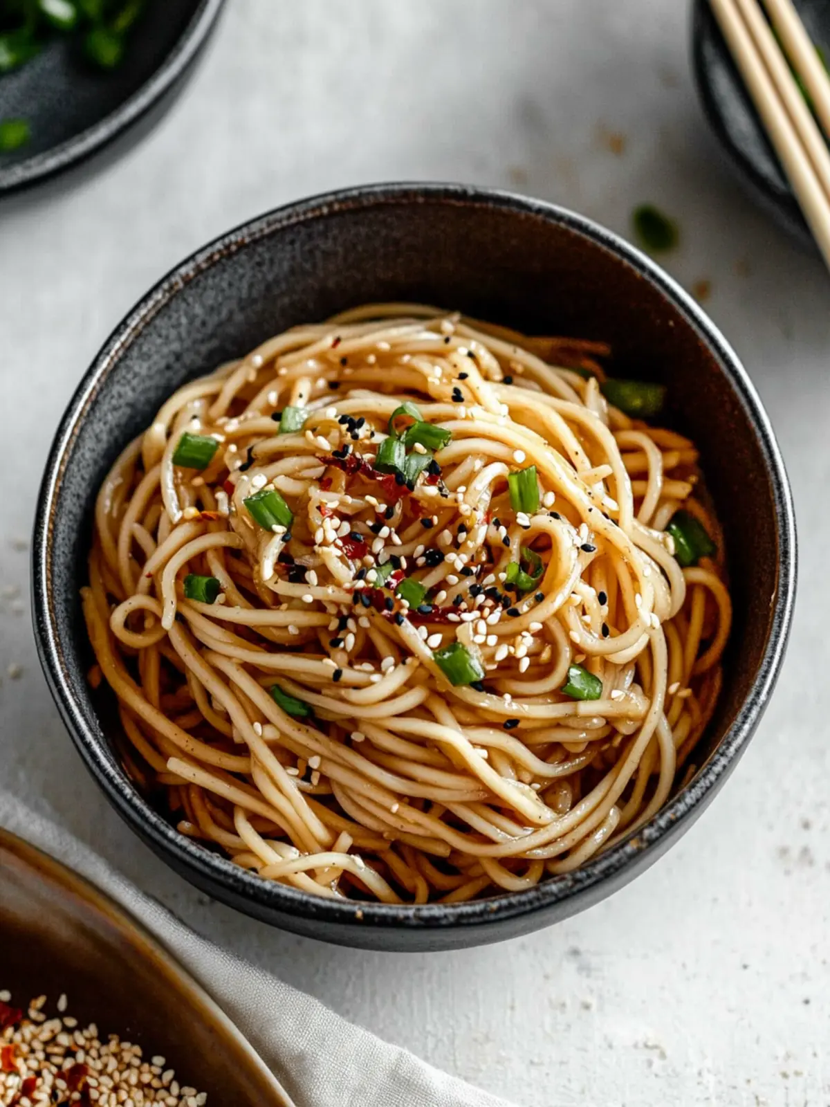 Delicious Garlic Sesame Noodles Ready in Just 15 Minutes 5 Garlic Sesame Noodles