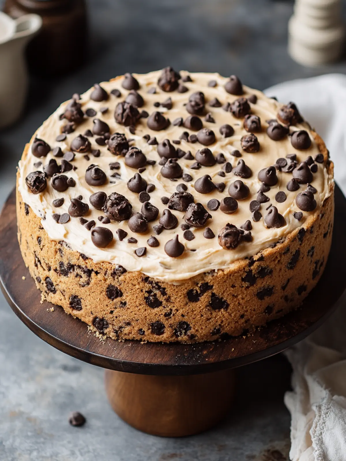 Decadent Chocolate Chip Cookie Cake for Your Sweet Cravings 3 Chocolate Chip Cookie Cake