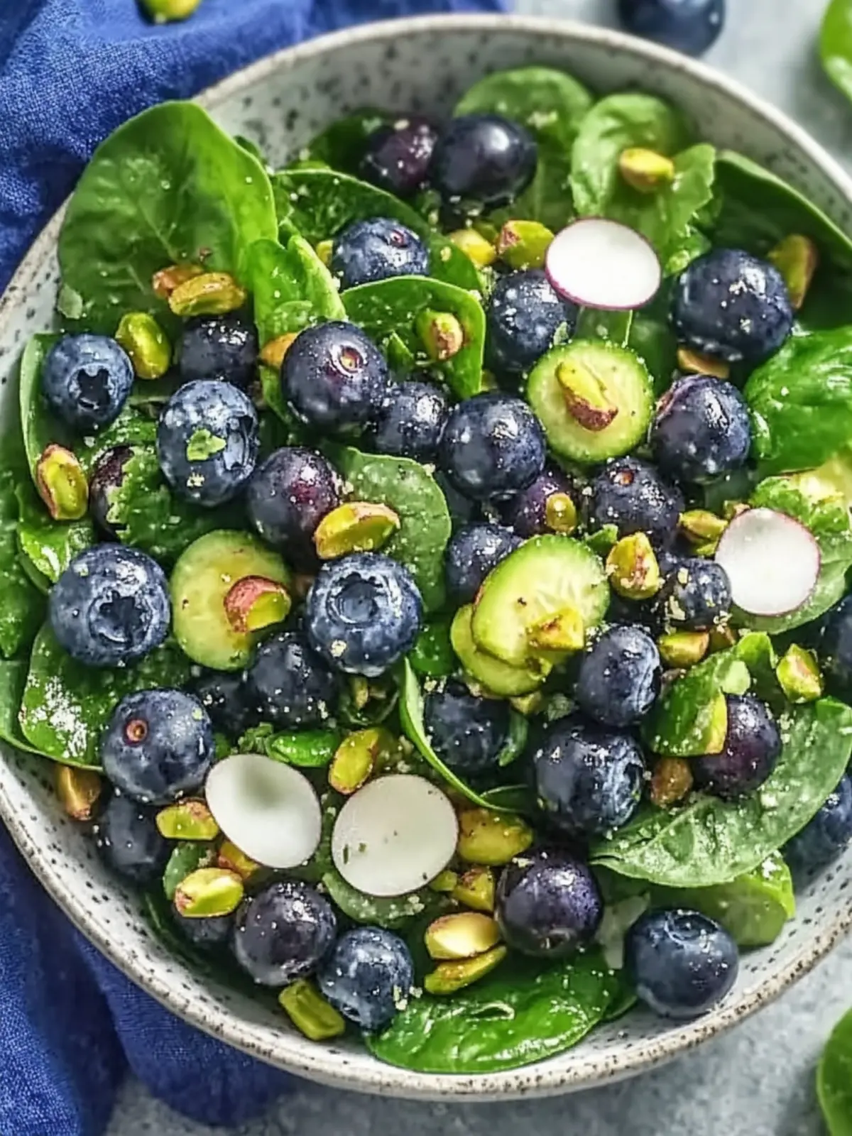 Blueberry Pistachio Spring Salad for a Refreshing Twist 3 Blueberry Pistachio Spring Salad
