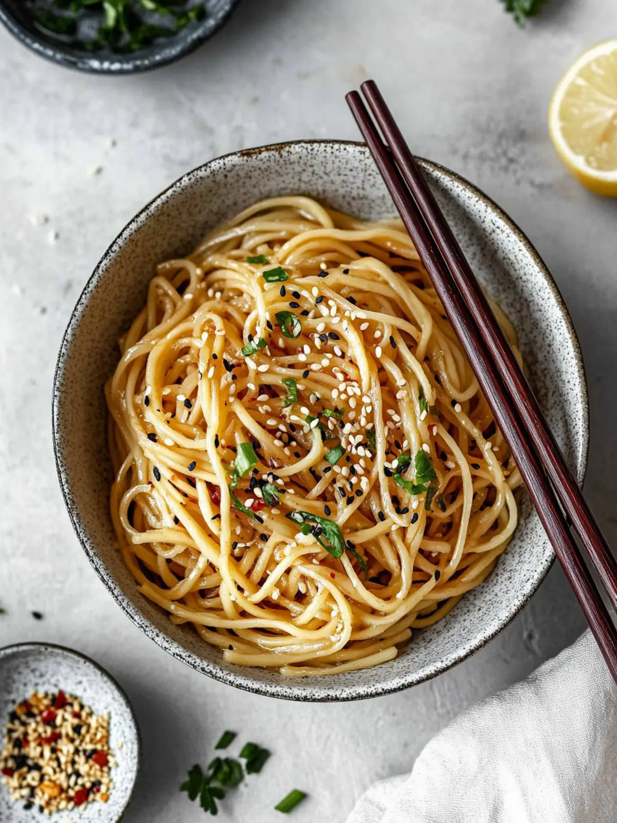 Delicious Garlic Sesame Noodles Ready in Just 15 Minutes 2 Garlic Sesame Noodles
