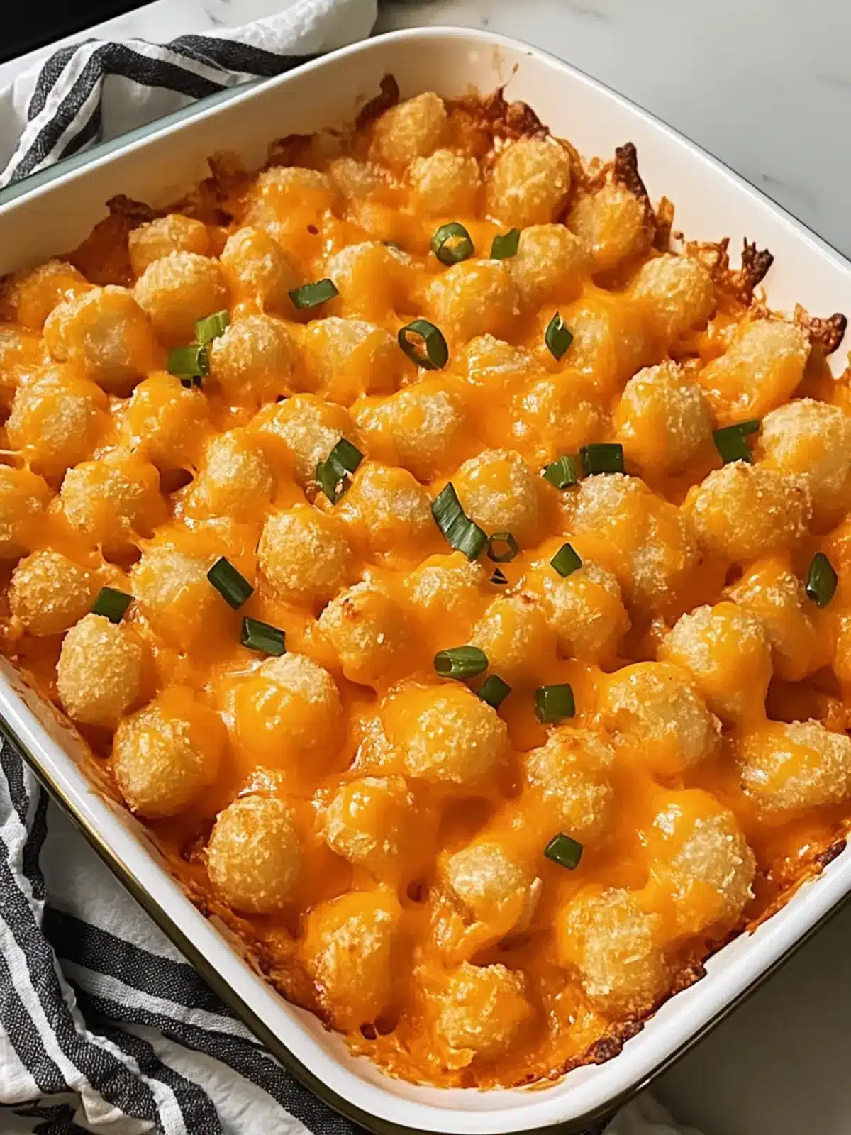 Irresistible Creamy Buffalo Chicken Tater Tot Bake Delight 3 Creamy Buffalo Chicken Tater Tot Bake
