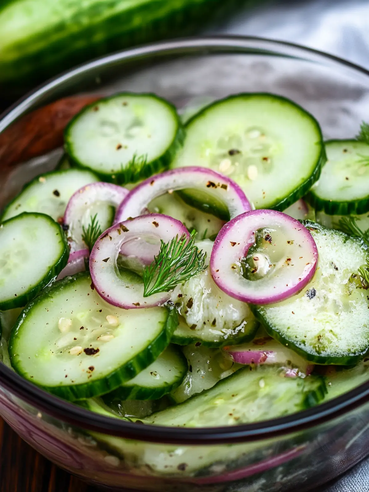 Deliciously Refreshing Old Fashioned Cucumber Salad Recipe 5 Old Fashioned Cucumber Salad