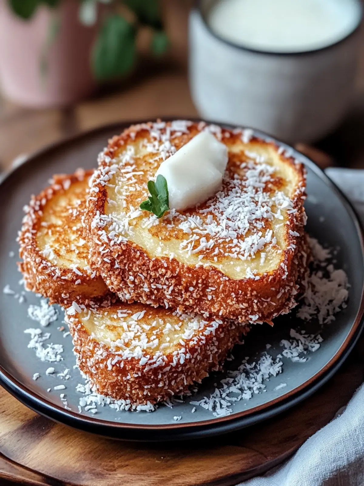 Coconut Crusted French Toast: A Tropical Breakfast Delight 4 Coconut Crusted French Toast