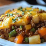 Hearty Hobo Casserole with Ground Beef for Cozy Family Dinners 8 Hobo Casserole with Ground Beef