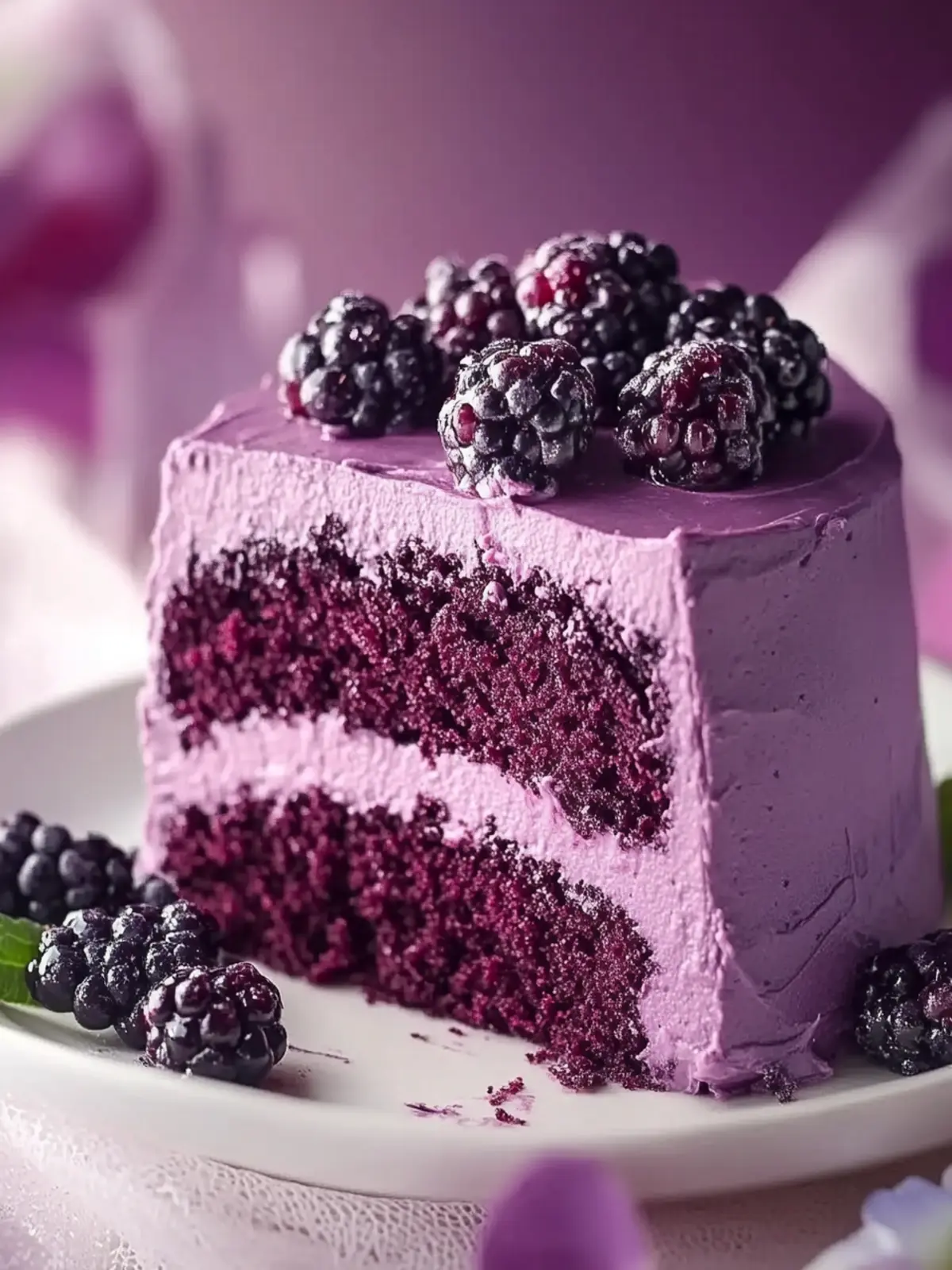 Irresistible Blackberry Velvet Cake You’ll Crave Again and Again 5 Blackberry Velvet Cake
