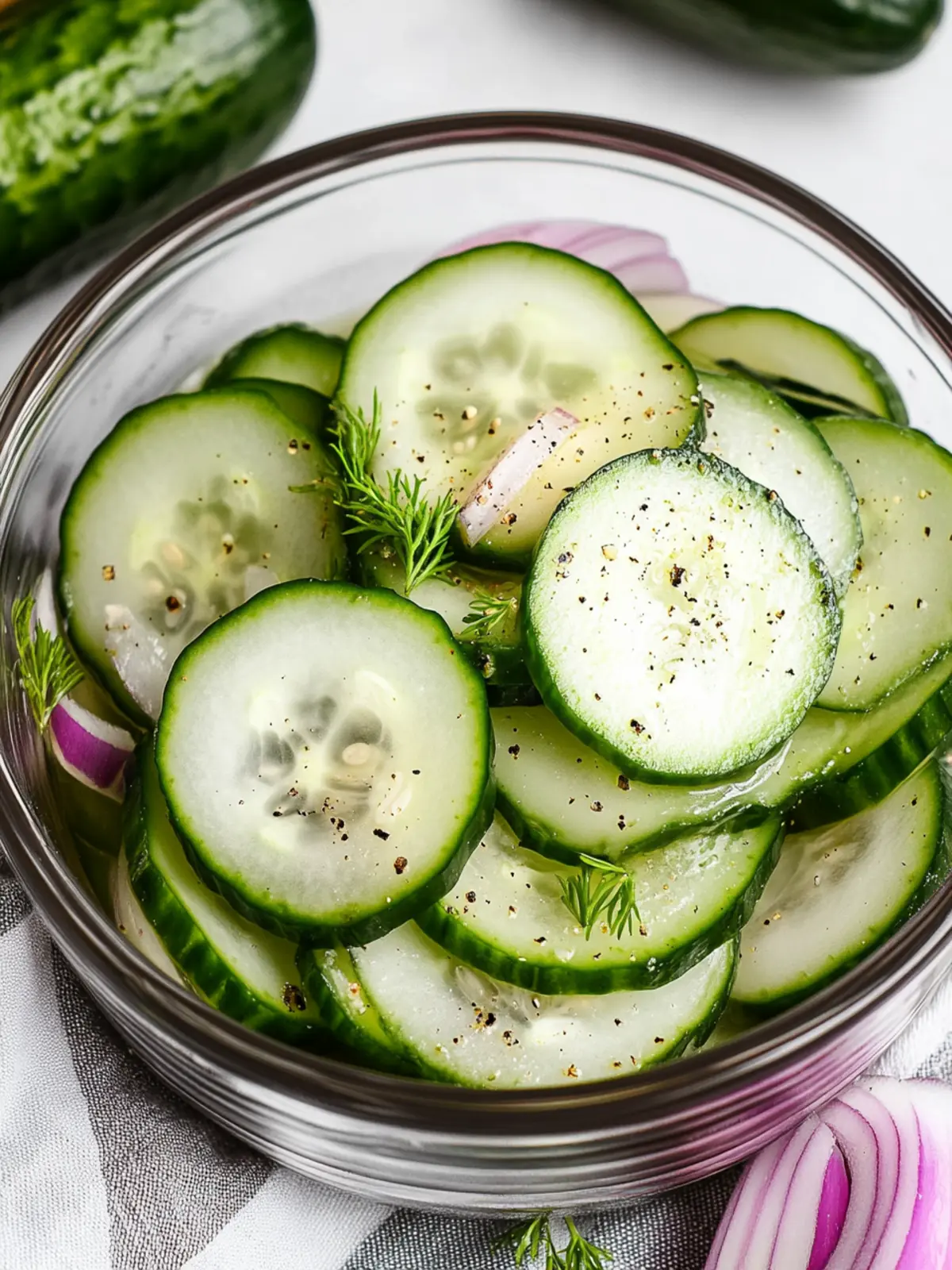 Deliciously Refreshing Old Fashioned Cucumber Salad Recipe 4 Old Fashioned Cucumber Salad