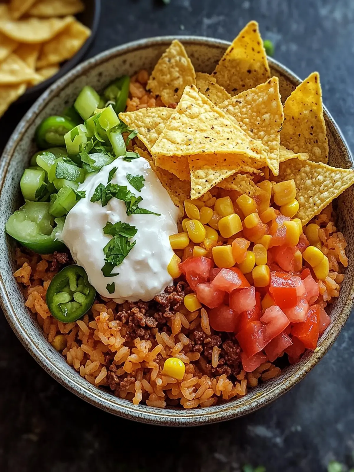 Taco Rice Bowl with Doritos: A Crunchy Flavor Adventure 3 Taco Rice Bowl with Doritos