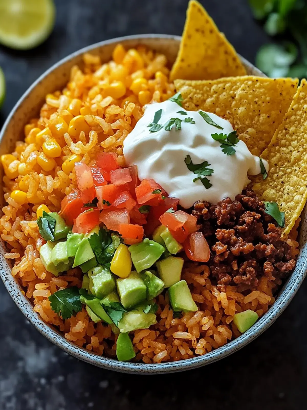 Taco Rice Bowl with Doritos: A Crunchy Flavor Adventure 5 Taco Rice Bowl with Doritos