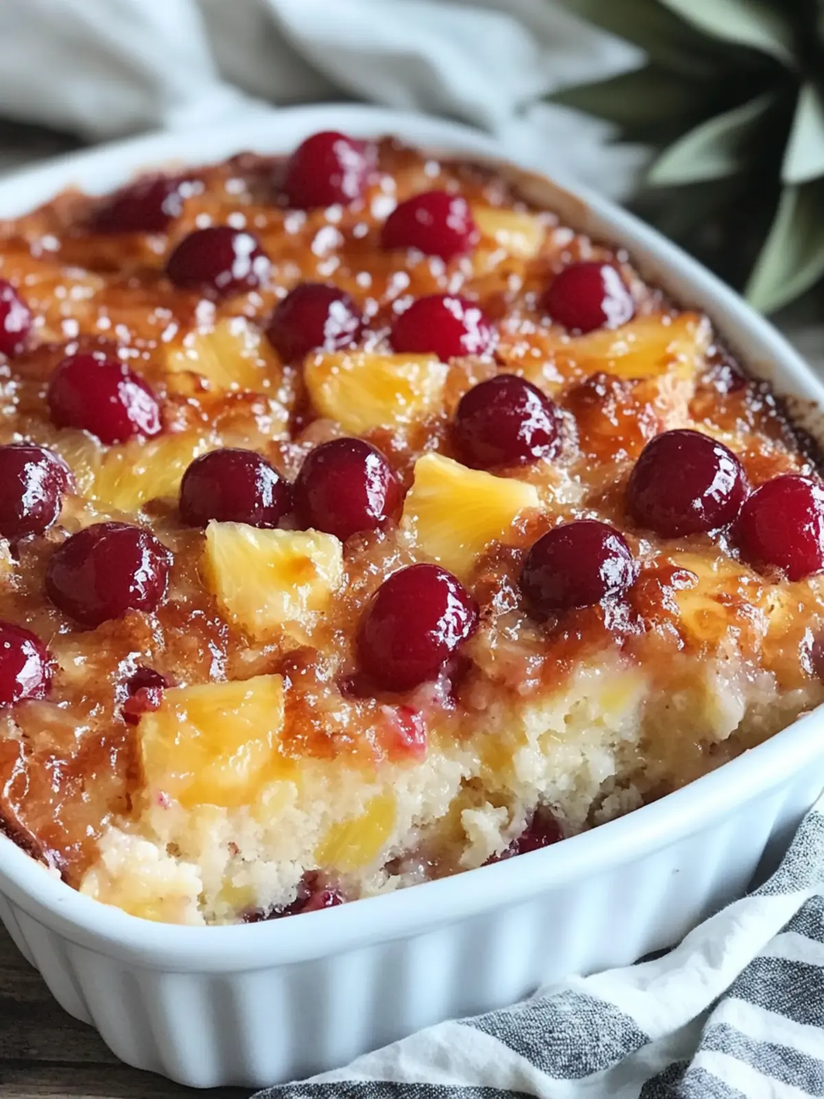 Delicious Cherry Pineapple Dump Cake for Easy Baking Joy 2 Cherry Pineapple Dump Cake