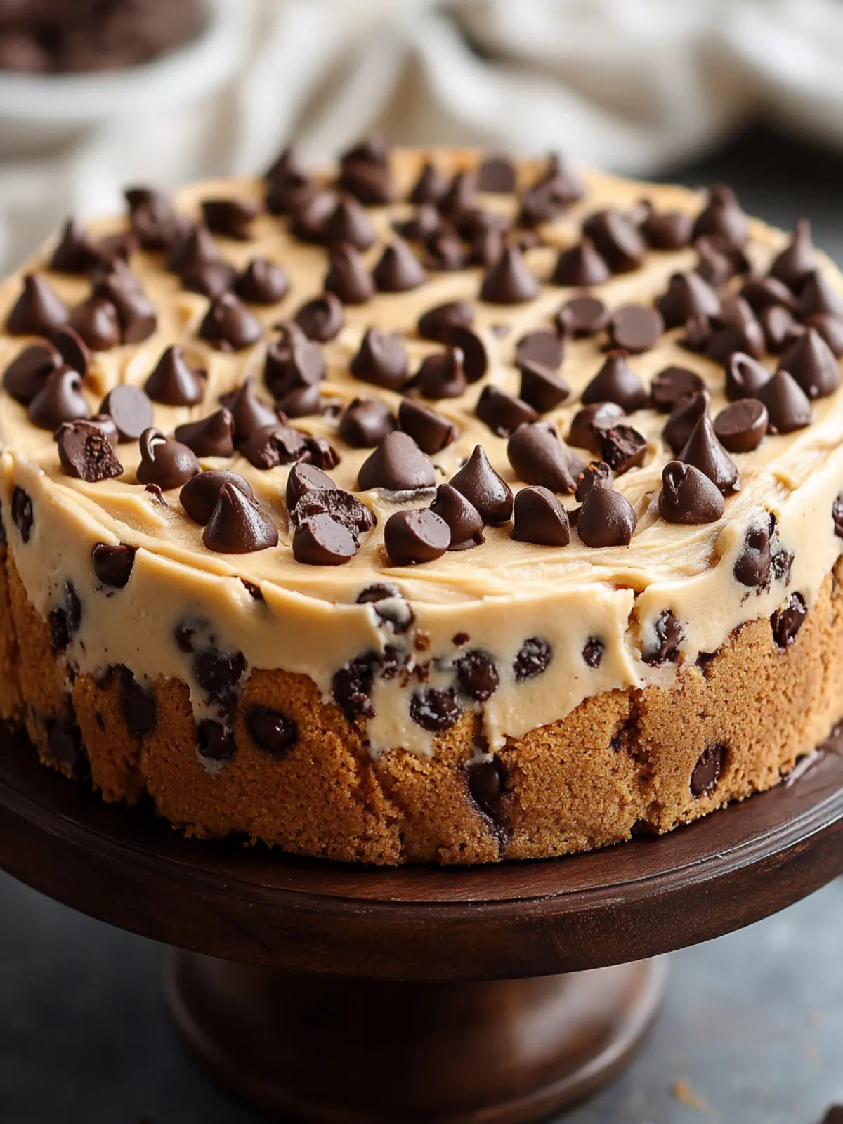 Decadent Chocolate Chip Cookie Cake for Your Sweet Cravings 4 Chocolate Chip Cookie Cake