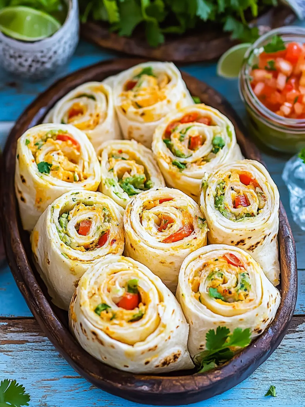 Delicious Mexican Pinwheels: Perfect for Parties and Snacks 5 Mexican Pinwheels