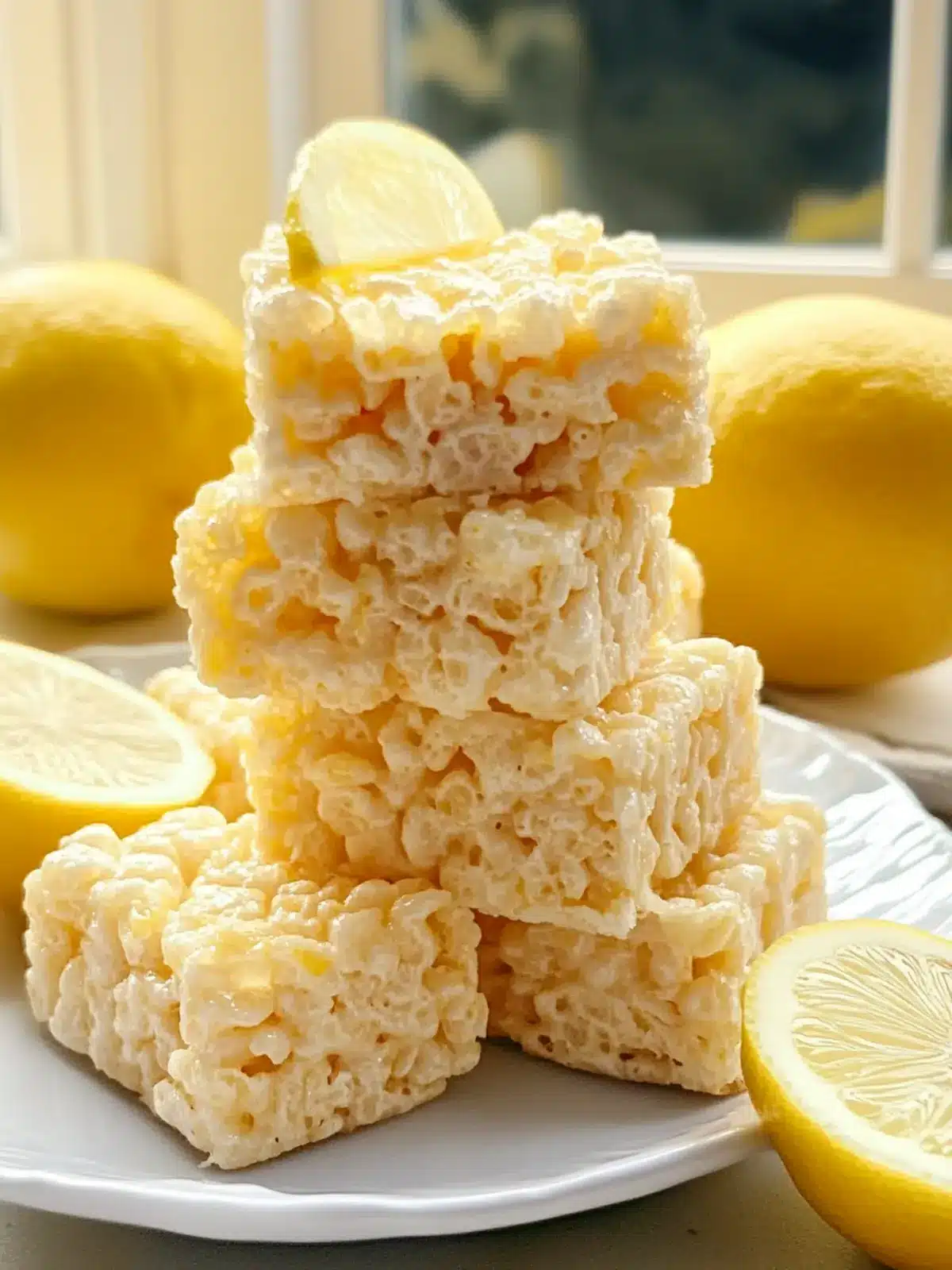 Lemon Rice Krispy Treats: Zesty Fun for Every Bite 5 Lemon Rice Krispy Treats