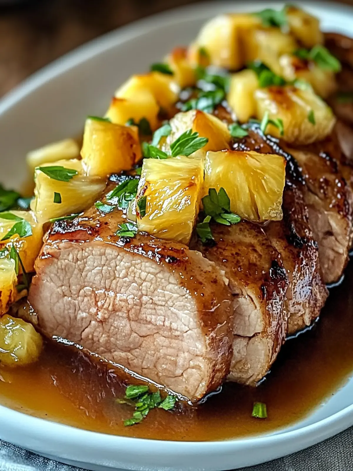Sweet and Savory Crock Pot Pineapple Pork Loin Delight 4 Crock Pot Pineapple Pork Loin