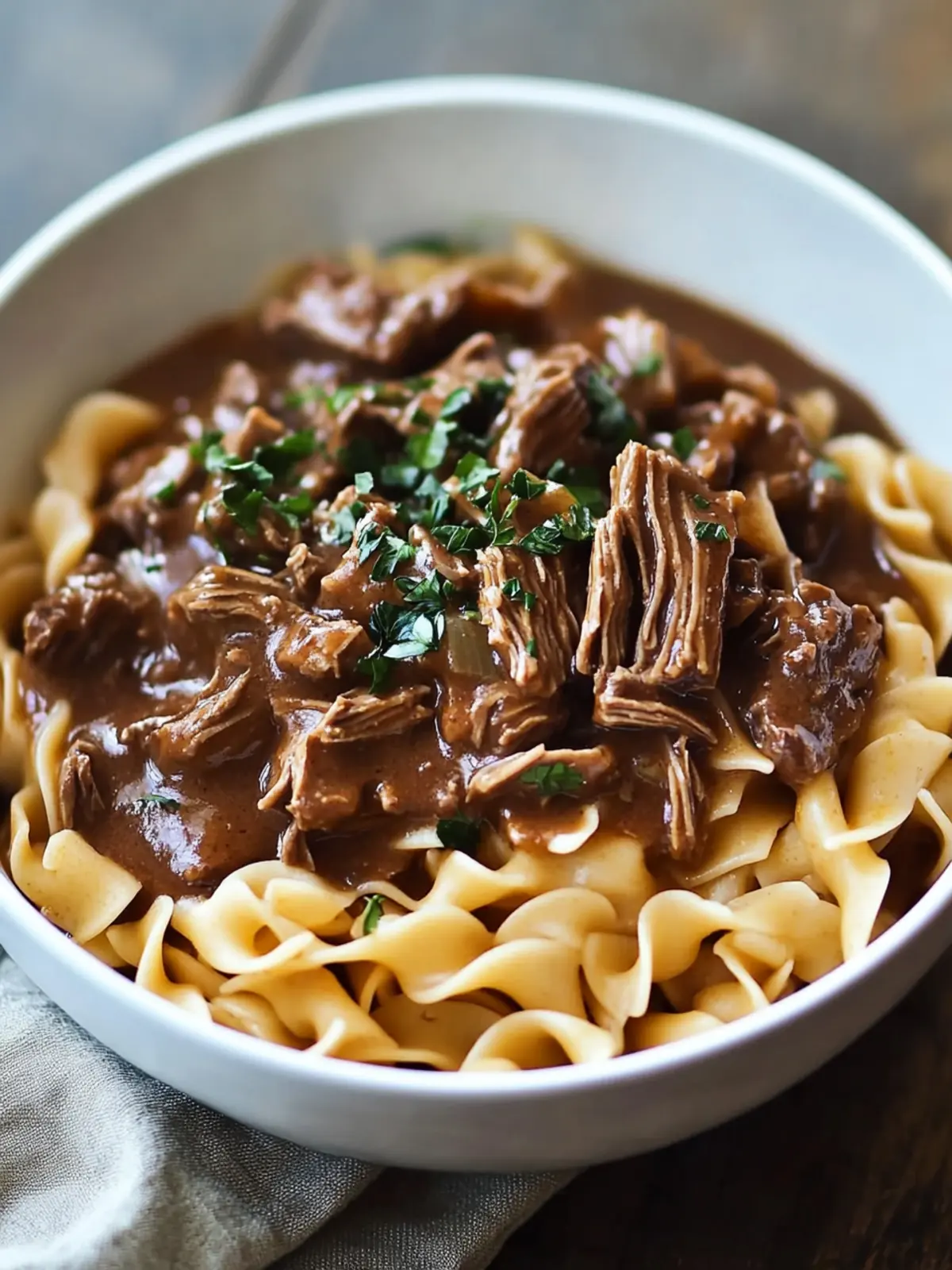 Savory Slow Cooker Beef & Noodles for Cozy Nights In 4 Slow Cooker Beef & Noodles
