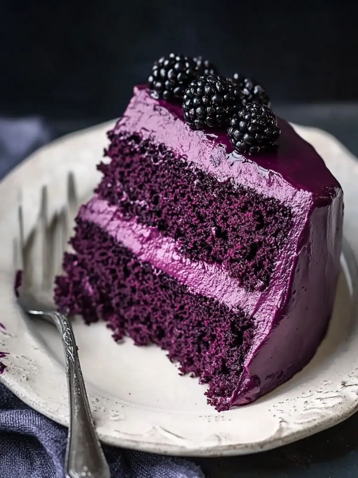 Irresistible Blackberry Velvet Cake You’ll Crave Again and Again 4 Blackberry Velvet Cake