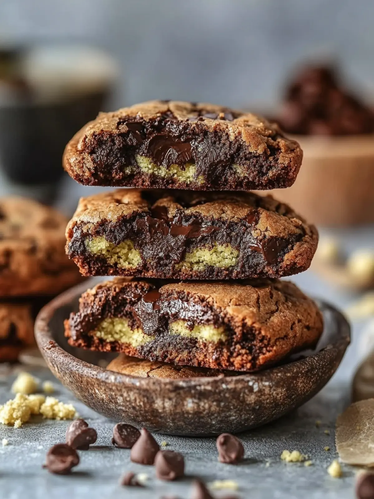 Dubai Chocolate Cookies with Crunchy Pistachio Delight 5 Dubai Chocolate Cookies