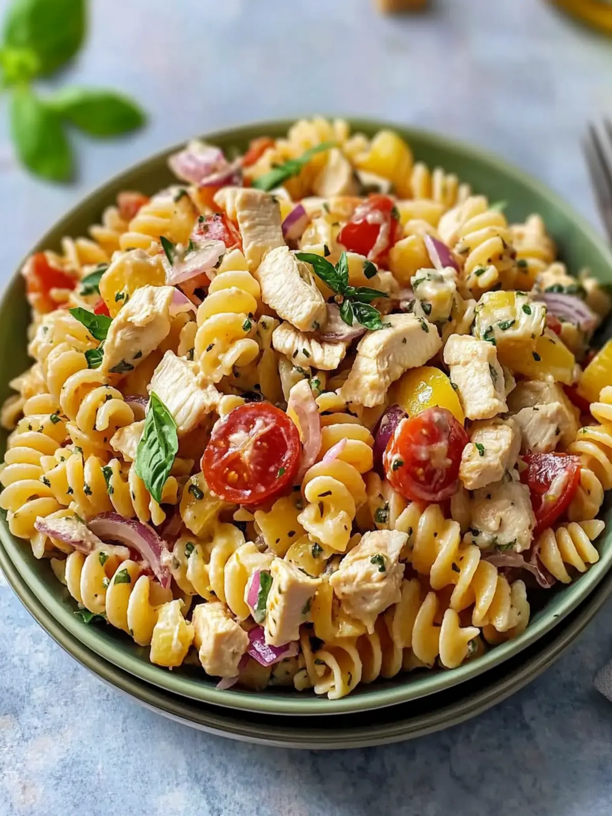 Delicious Chicken Pasta Salad with Italian Dressing Delight 3 Chicken Pasta Salad with Italian