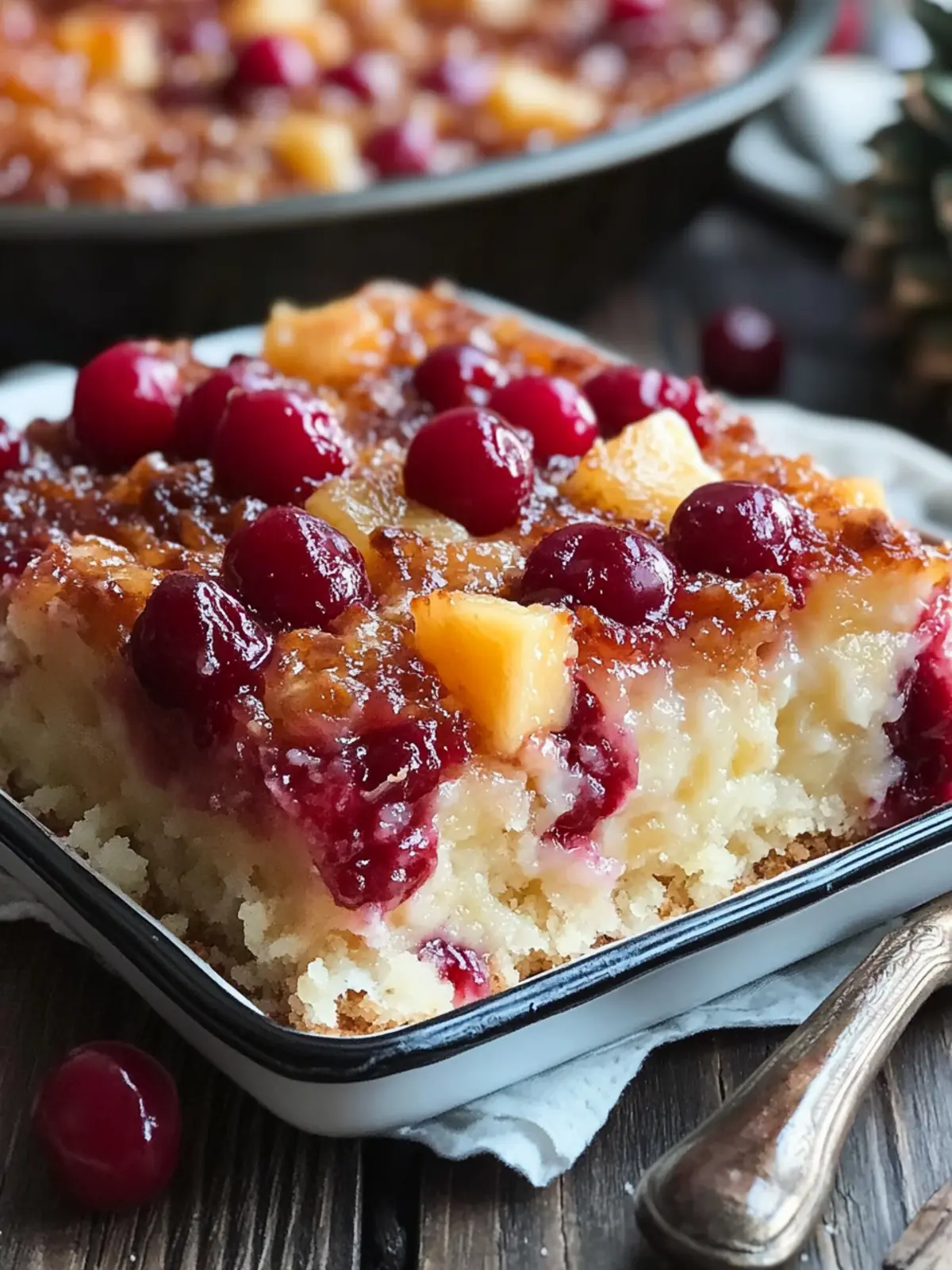 Delicious Cherry Pineapple Dump Cake for Easy Baking Joy 3 Cherry Pineapple Dump Cake