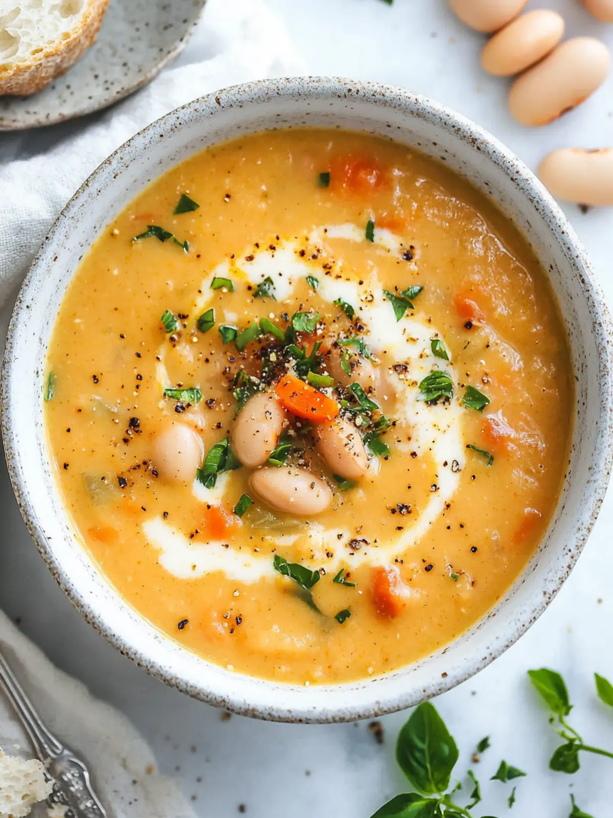 Cozy Butter Bean Soup: Creamy, Vegan, and Budget-Friendly 3 Butter Bean Soup