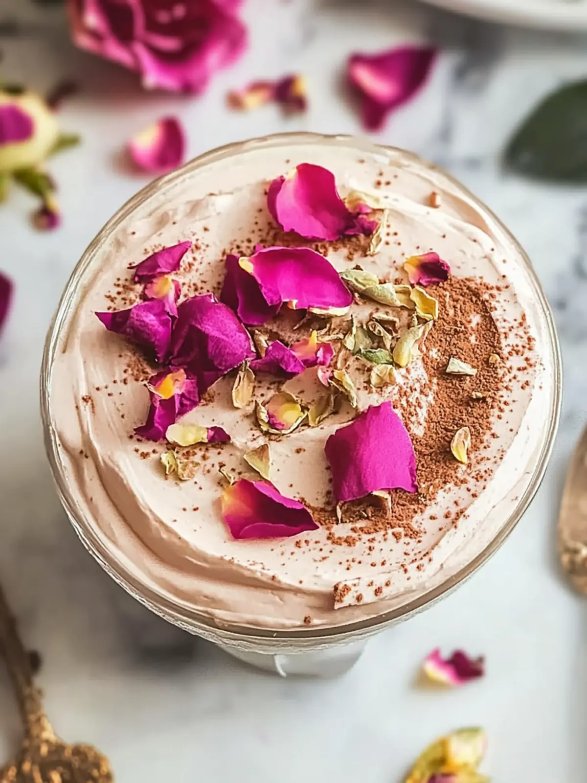Heavenly Eggless Rose Tiramisu: No-Bake Floral Bliss 3 Rose Tiramisu