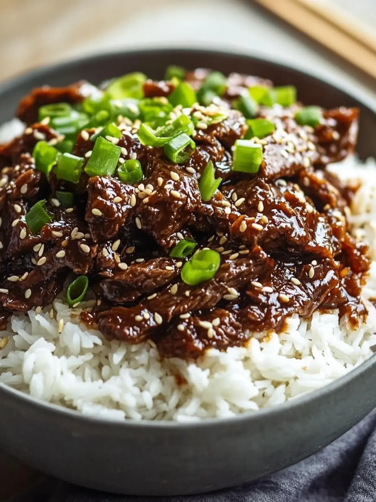 Slow Cooker Korean Beef: Effortless Comfort for Busy Nights 5 Slow Cooker Korean Beef