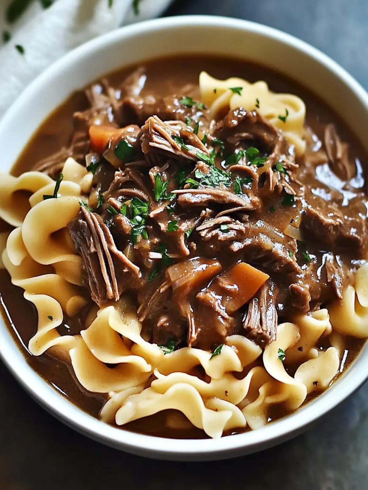 Savory Slow Cooker Beef & Noodles for Cozy Nights In 2 Slow Cooker Beef & Noodles