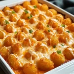 Irresistible Creamy Buffalo Chicken Tater Tot Bake Delight 10 Creamy Buffalo Chicken Tater Tot Bake