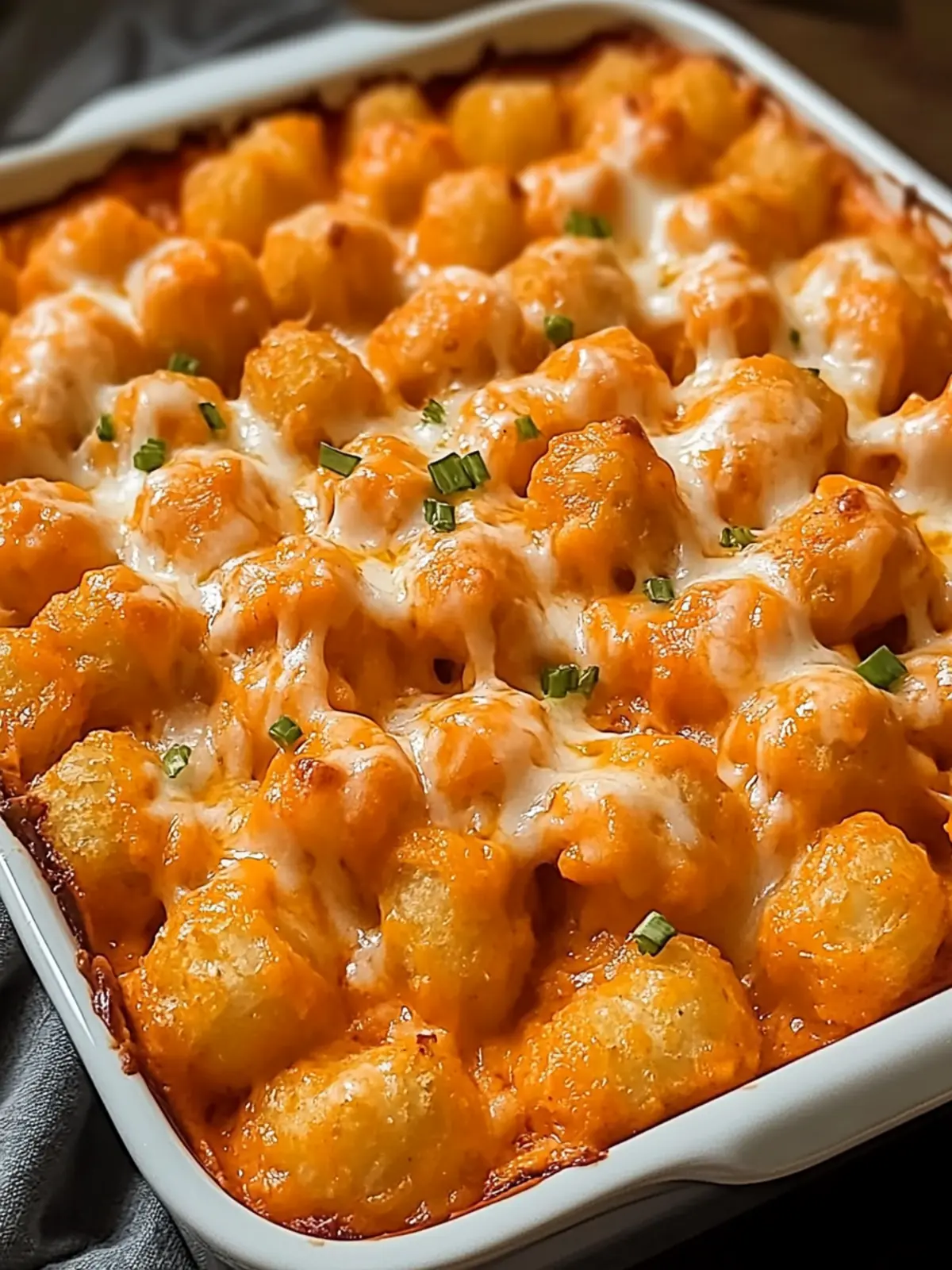 Irresistible Creamy Buffalo Chicken Tater Tot Bake Delight 4 Creamy Buffalo Chicken Tater Tot Bake