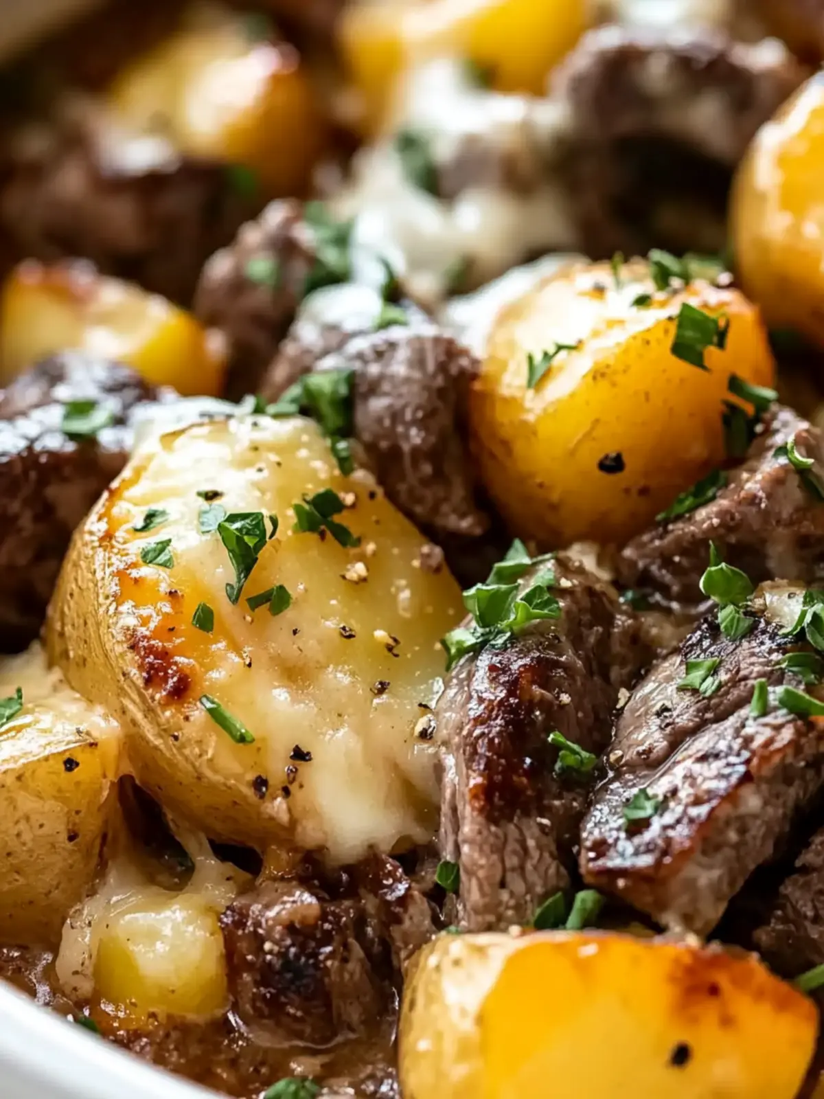 Crockpot Loaded Steak and Potato Bake for Ultimate Comfort 4 Crockpot Loaded Steak and Potato Bake