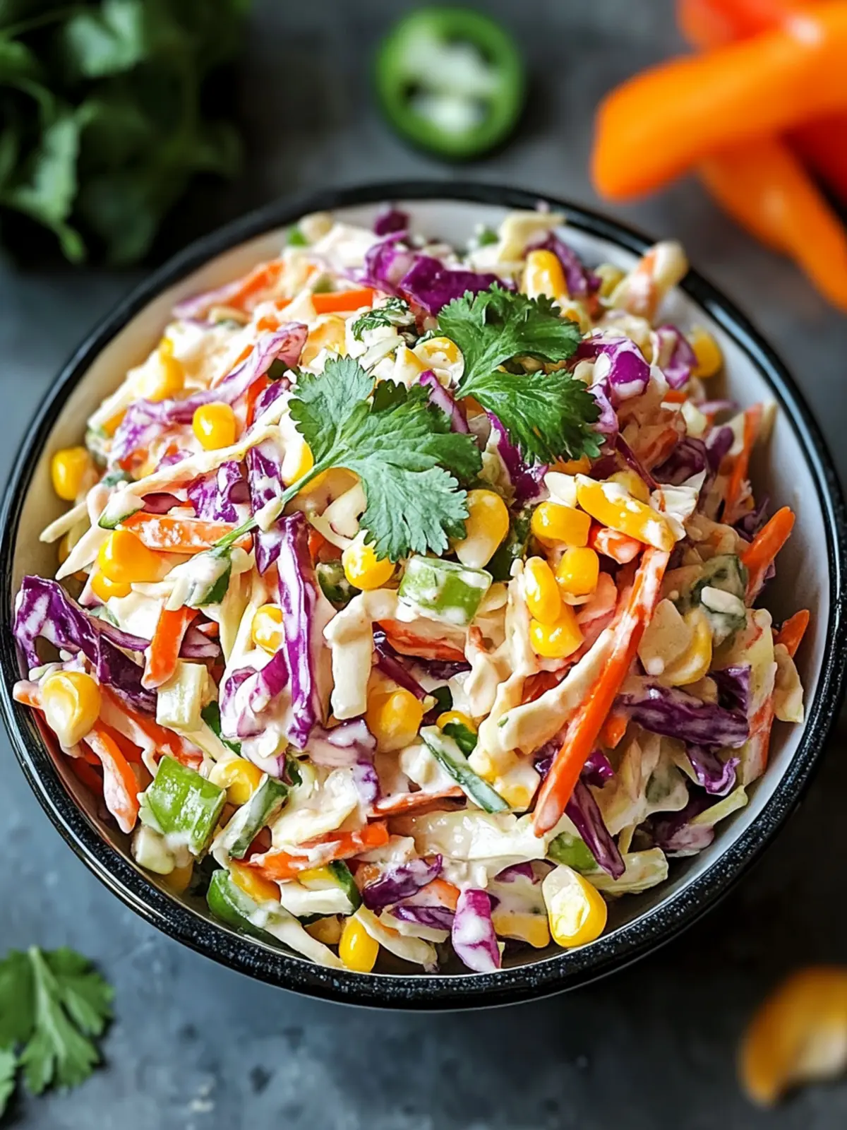 Mexican Corn Coleslaw: A Spicy Twist on a Classic Side 3 Mexican Corn Coleslaw