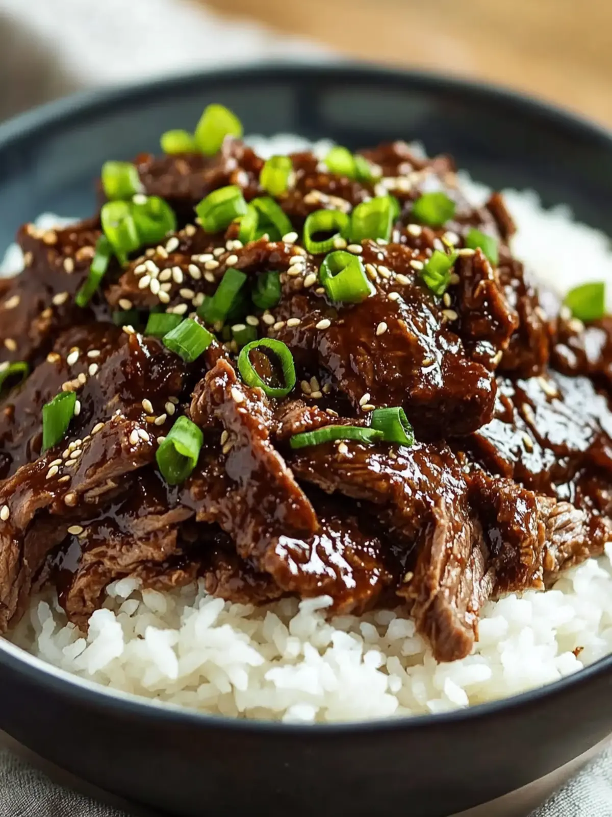 Slow Cooker Korean Beef: Effortless Comfort for Busy Nights 3 Slow Cooker Korean Beef