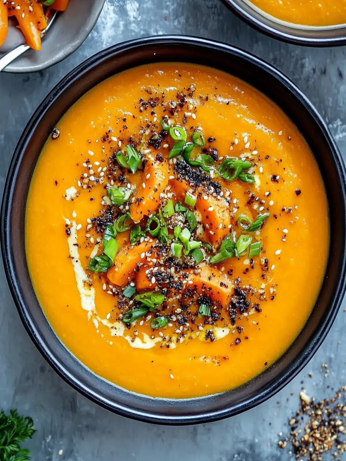 Warm Up with Spicy Miso Carrot Soup: Comfort in a Bowl 3 Spicy Miso Carrot Soup