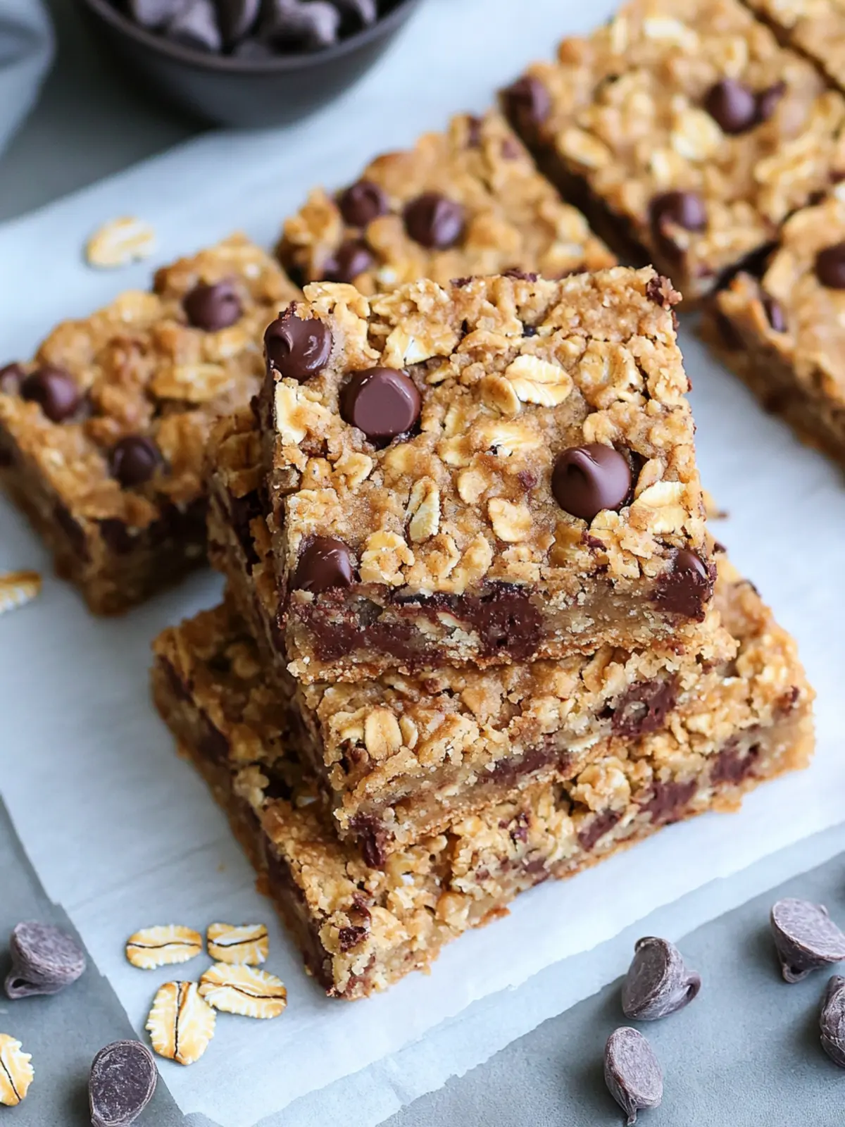 Decadent Oatmeal Chocolate Chip Bars that WOW Your Taste Buds 5 Oatmeal Chocolate Chip Bars
