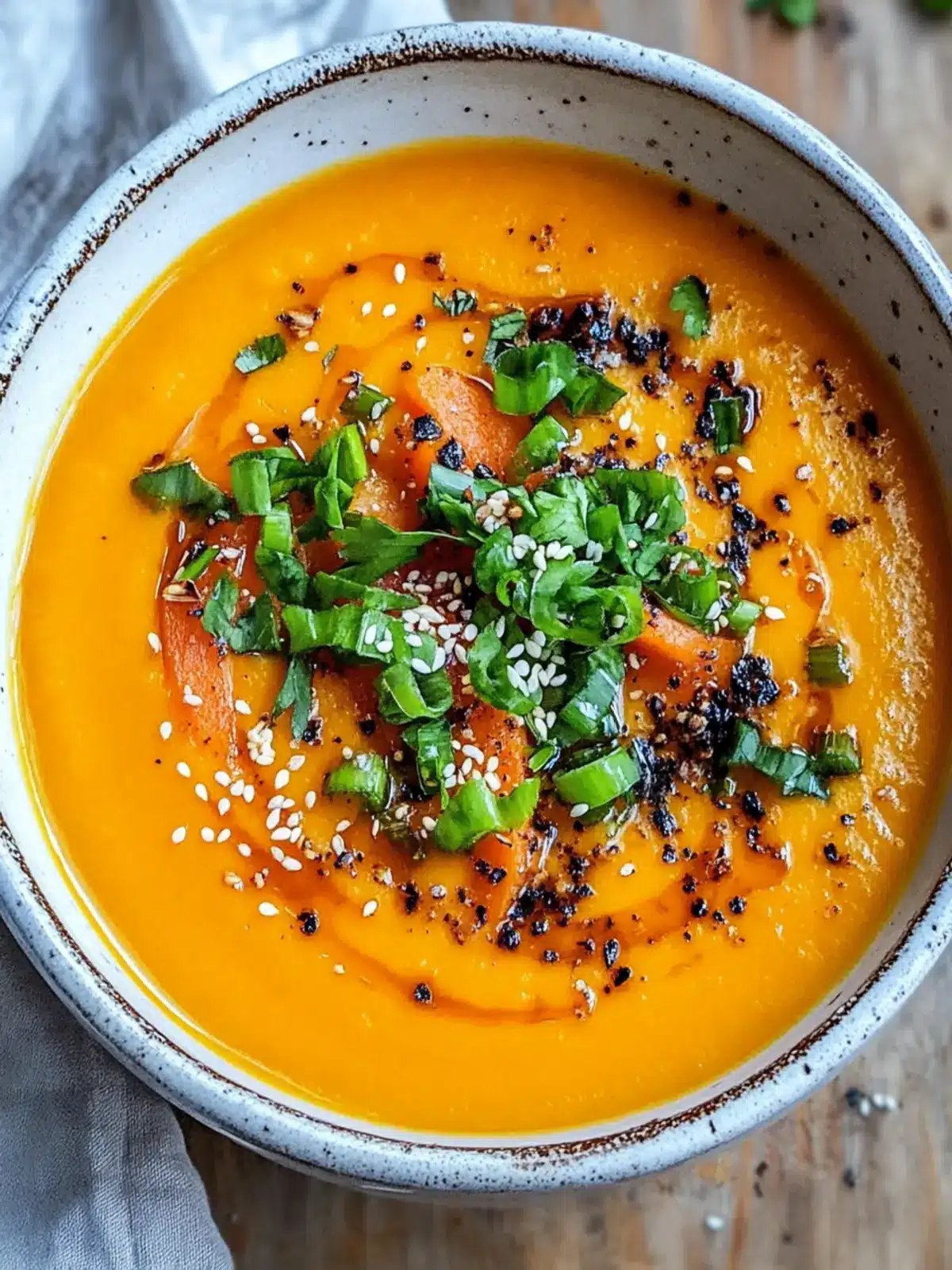 Warm Up with Spicy Miso Carrot Soup: Comfort in a Bowl 5 Spicy Miso Carrot Soup