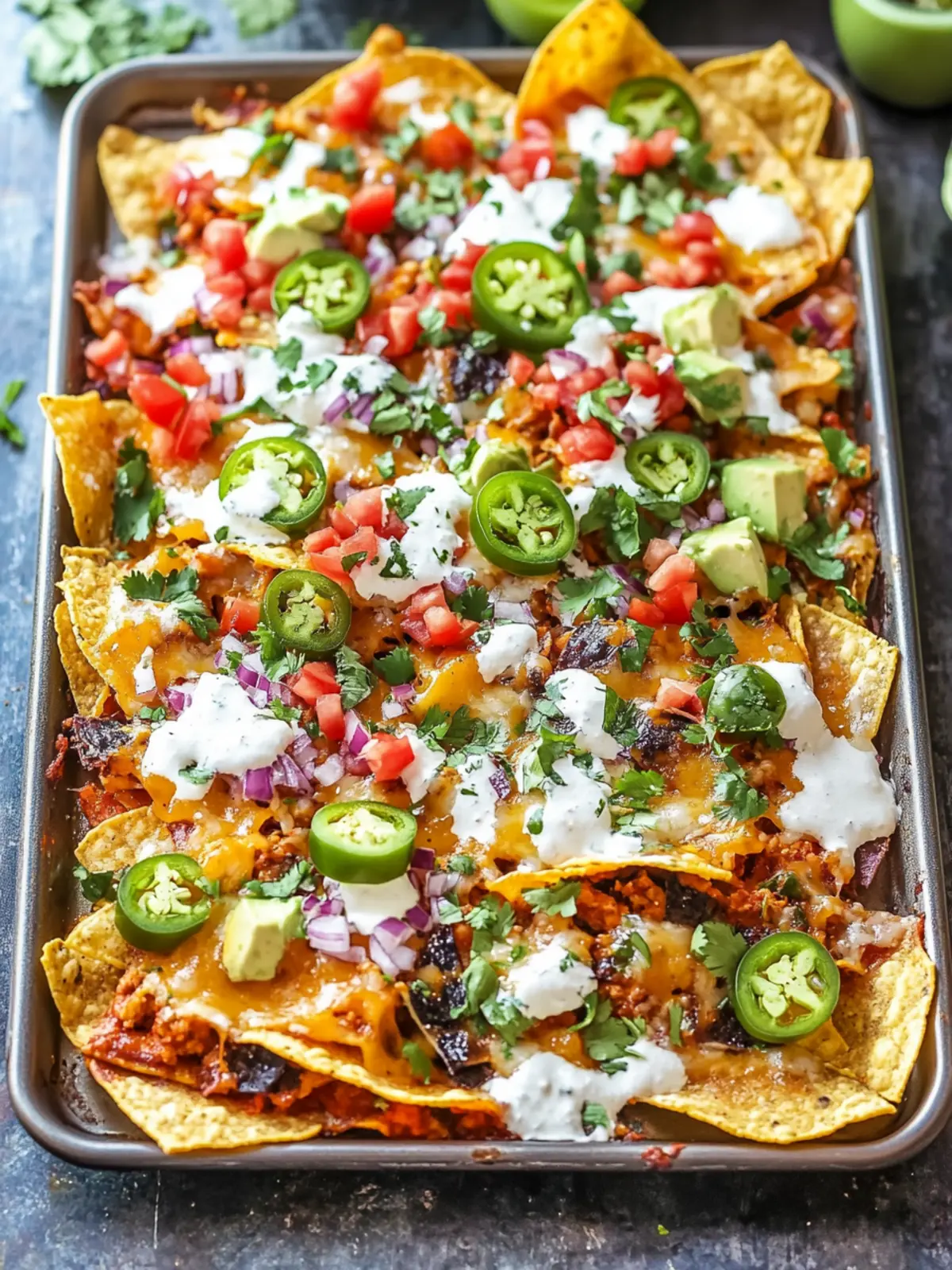 Irresistible Sheet Pan Nachos: Your New Family Favorite! 4 Sheet Pan Nachos