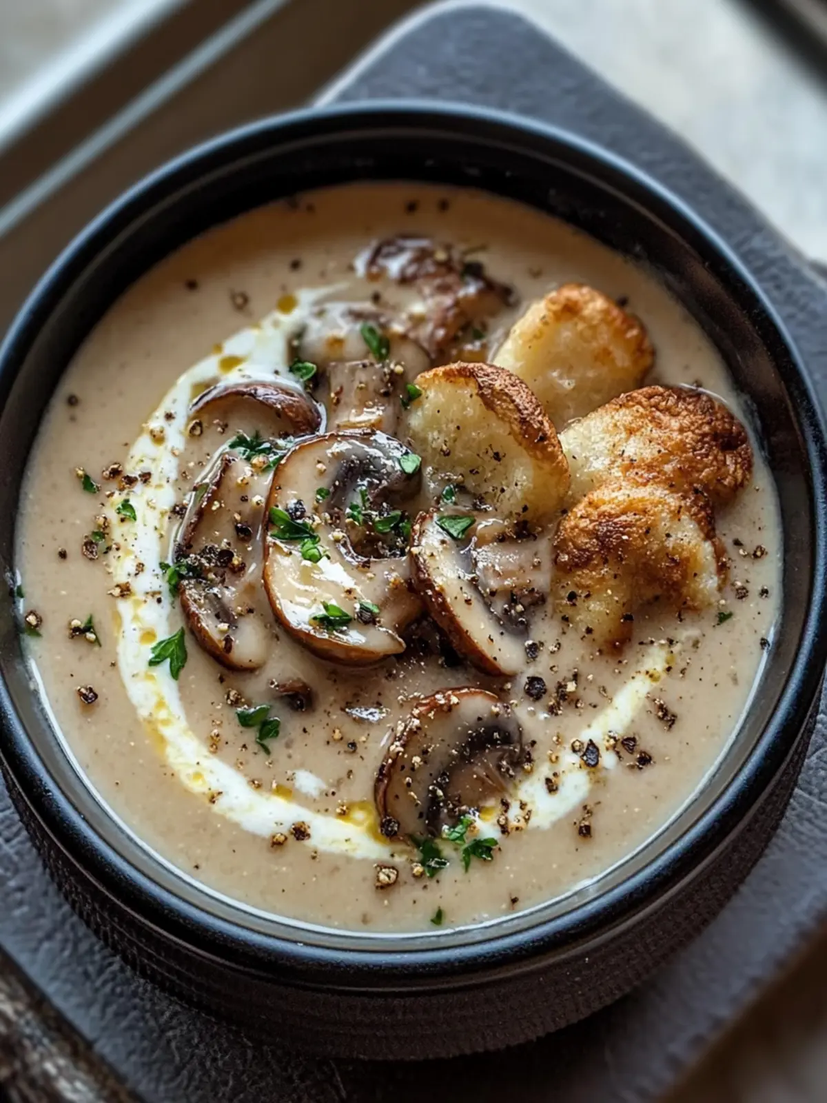 Heavenly Creamy Mushroom Soup You’ll Want Every Week 3 Creamy Mushroom Soup