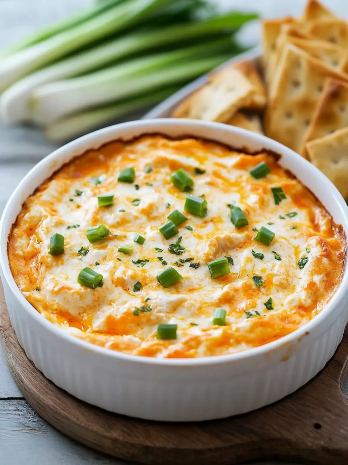 Melted Air Fryer Buffalo Chicken Dip for Ultimate Game Day Fun 2 Melted Air Fryer Buffalo Chicken Dip