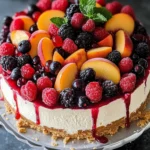 Delightful Summer Berry and Peach Cheesecake You’ll Love 6 Summer Berry and Peach Cheesecake
