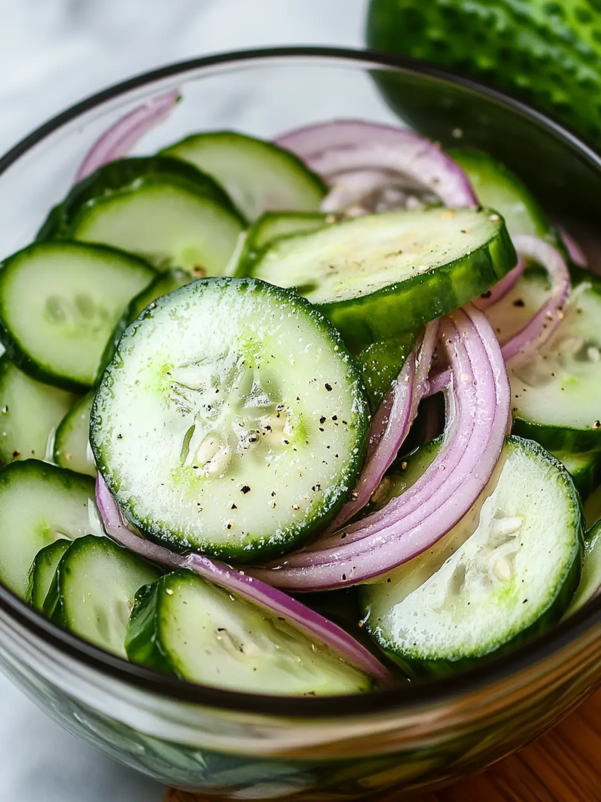 Deliciously Refreshing Old Fashioned Cucumber Salad Recipe 2 Old Fashioned Cucumber Salad