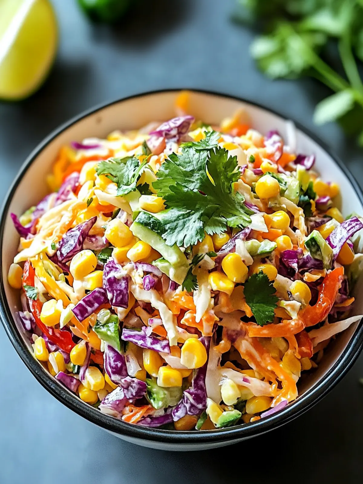 Mexican Corn Coleslaw: A Spicy Twist on a Classic Side 4 Mexican Corn Coleslaw
