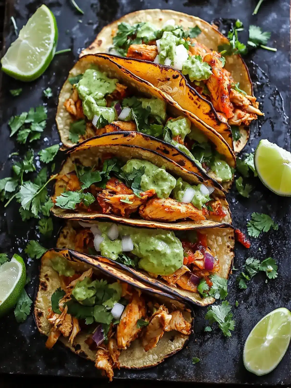 Crispy Poblano Chicken Tacos That'll Wow Your Taste Buds 2 crispy poblano chicken tacos
