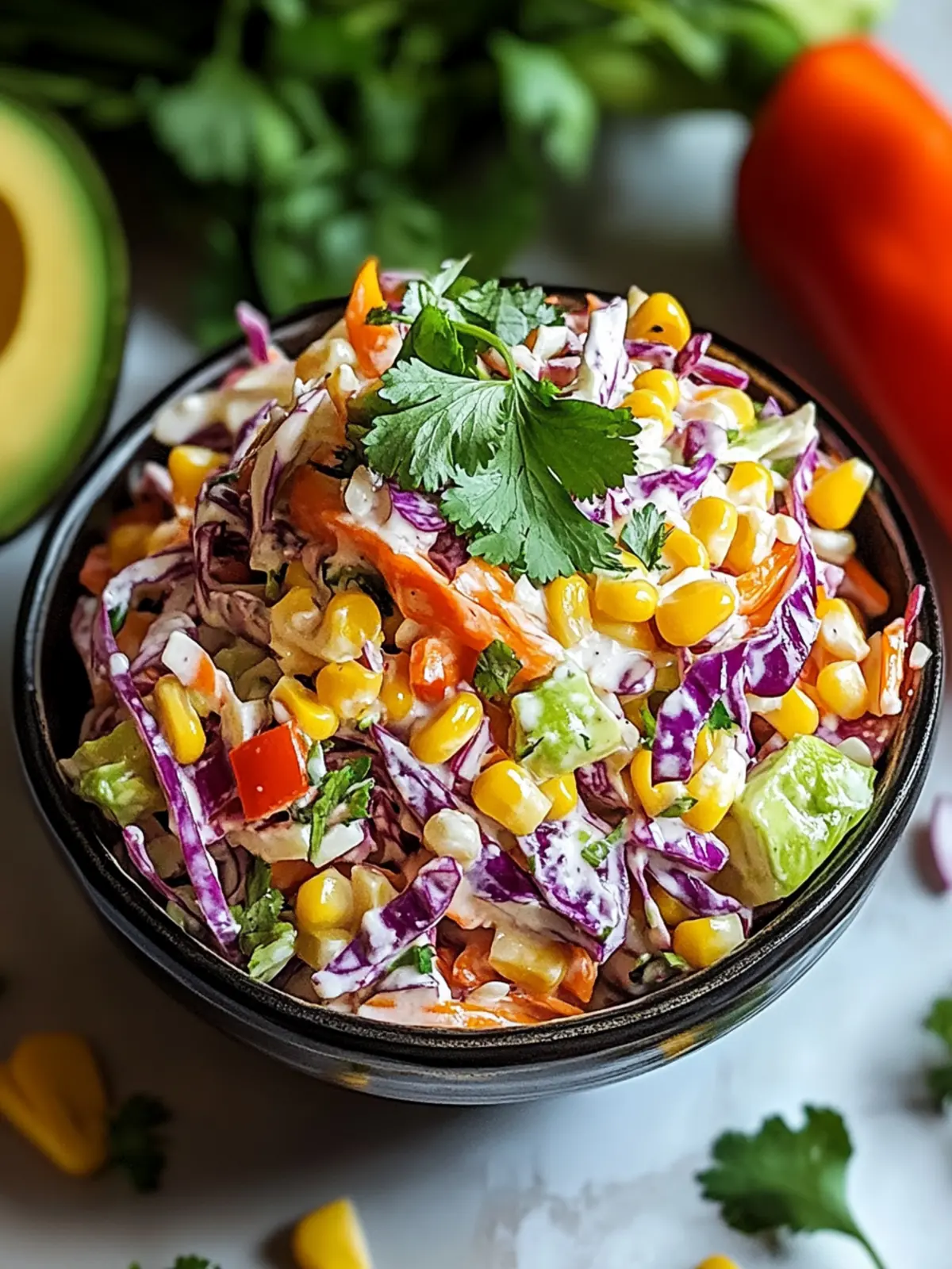 Mexican Corn Coleslaw: A Spicy Twist on a Classic Side 5 Mexican Corn Coleslaw